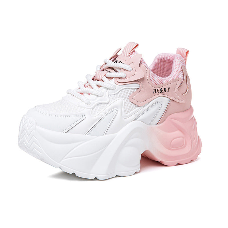 Women's Korean Style Versatile Platform Summer Height Increasing Leisure Slimming Women's Shoes