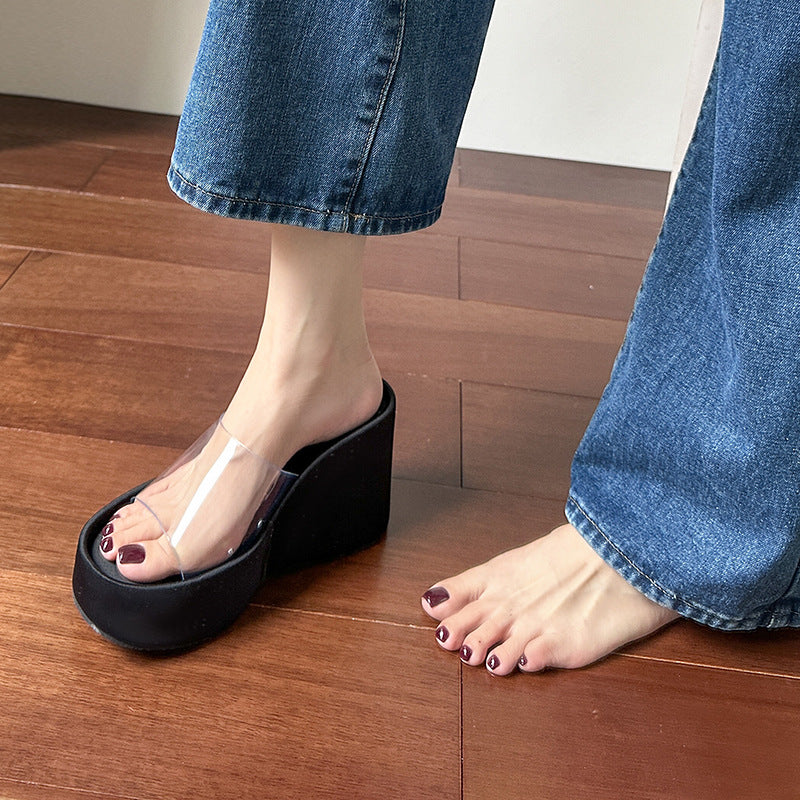 Women's Su Platform Summer Wear Fairy Style Slippers