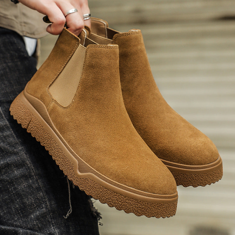 Men's Martin Suede Ankle Trendy Vintage Boots