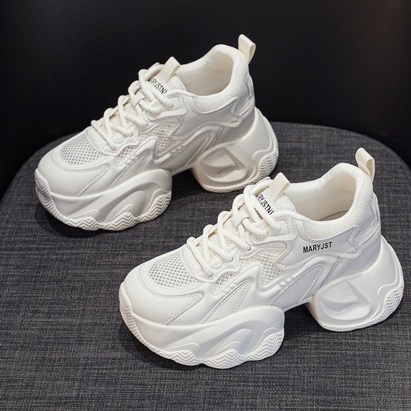 Women's & Men's Spring Dad Platform Sports Breathable Mesh Casual Shoes