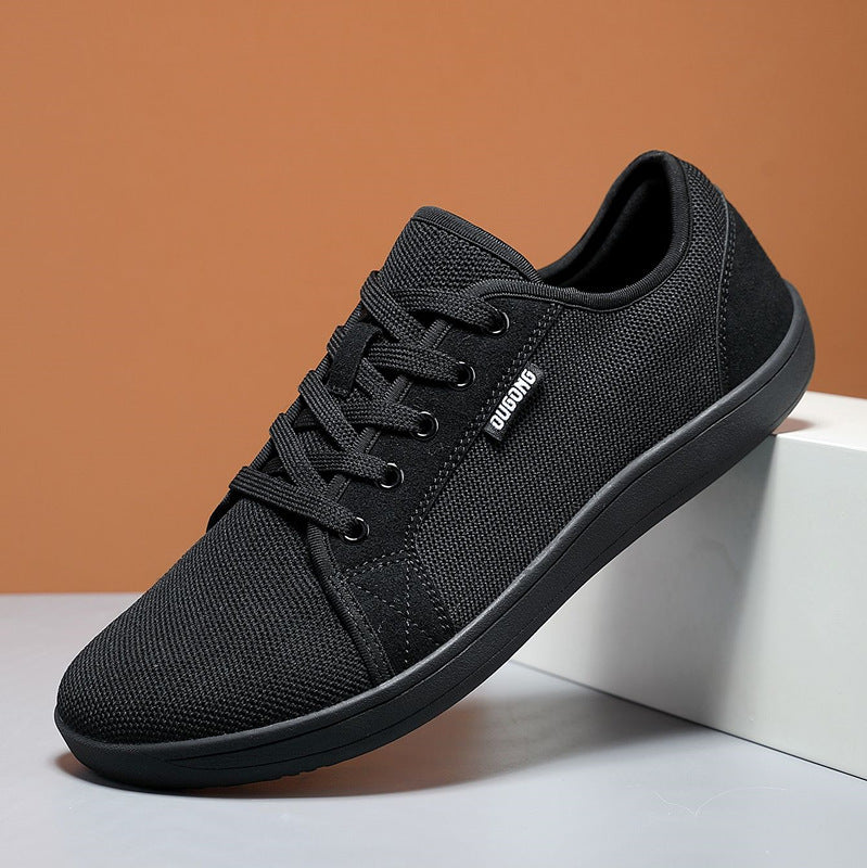 Men's Last Outdoor Leisure Breathable Mesh Cloth Fashion Low Sneakers