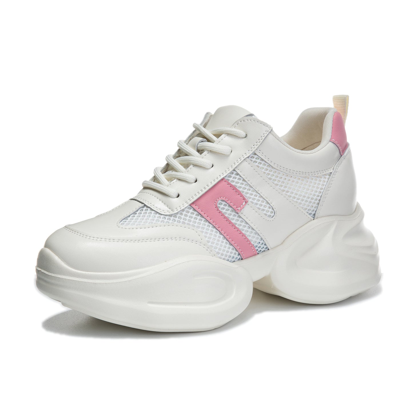 Women's Platform Mesh Surface Dad Summer Height Increasing Comfort Sneakers