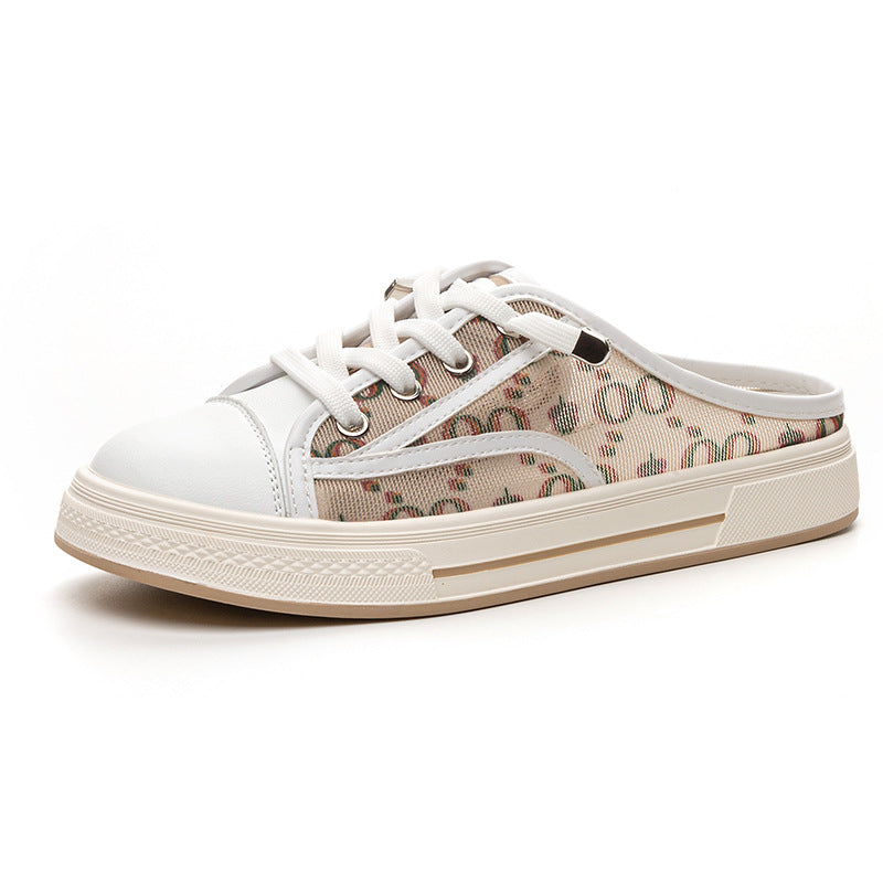 Women's Summer Round Toe Outer Wear Lazy Casual Shoes