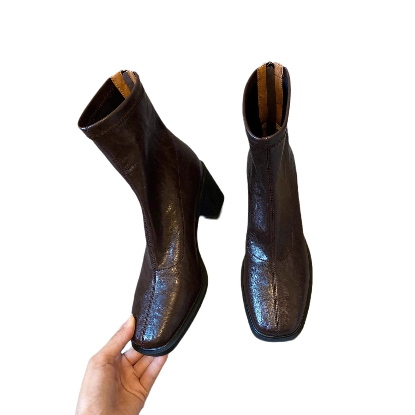 Mute Bottom Ankle Commuter High Stretch Boots