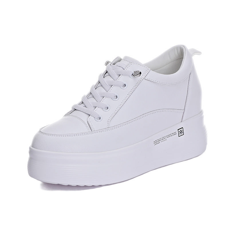 Women's Autumn Pumps Platform Muffin Height Increasing Insole Women's Shoes