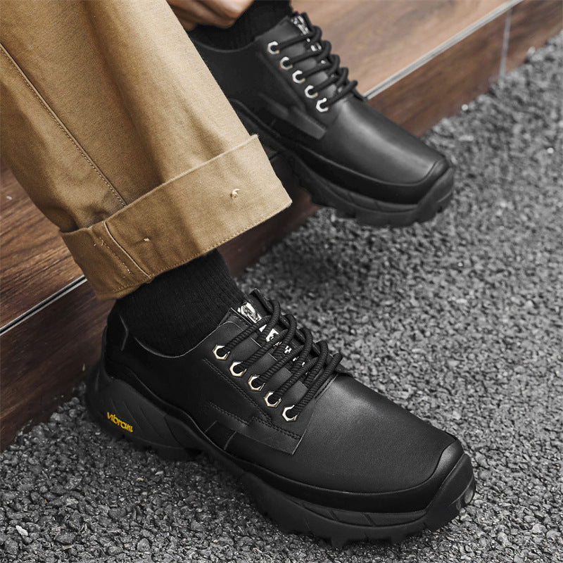 Men's Autumn Platform Hiking Breathable Retro Dad Sneakers