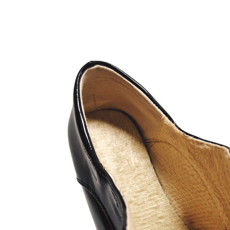 Women's Muffin Thick Bottom Autumn Korean Style Square Casual Shoes