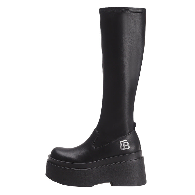 Thigh High Leg Height Increased Wrapping Boots