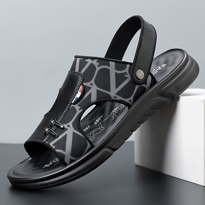 Men's Summer Two-way Beach Soft Bottom Fashion Sandals