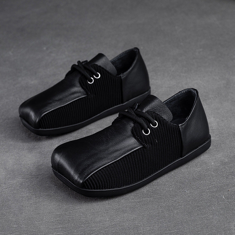 Women's Shu Retro Front Four Pumps Mori Style Casual Shoes