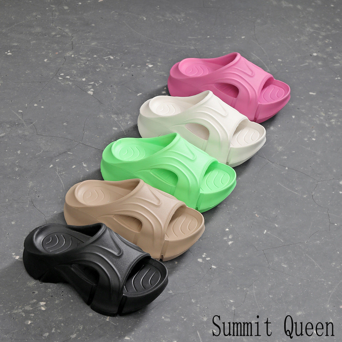 Women's Paris Platform Fashion Pure Color Sandals