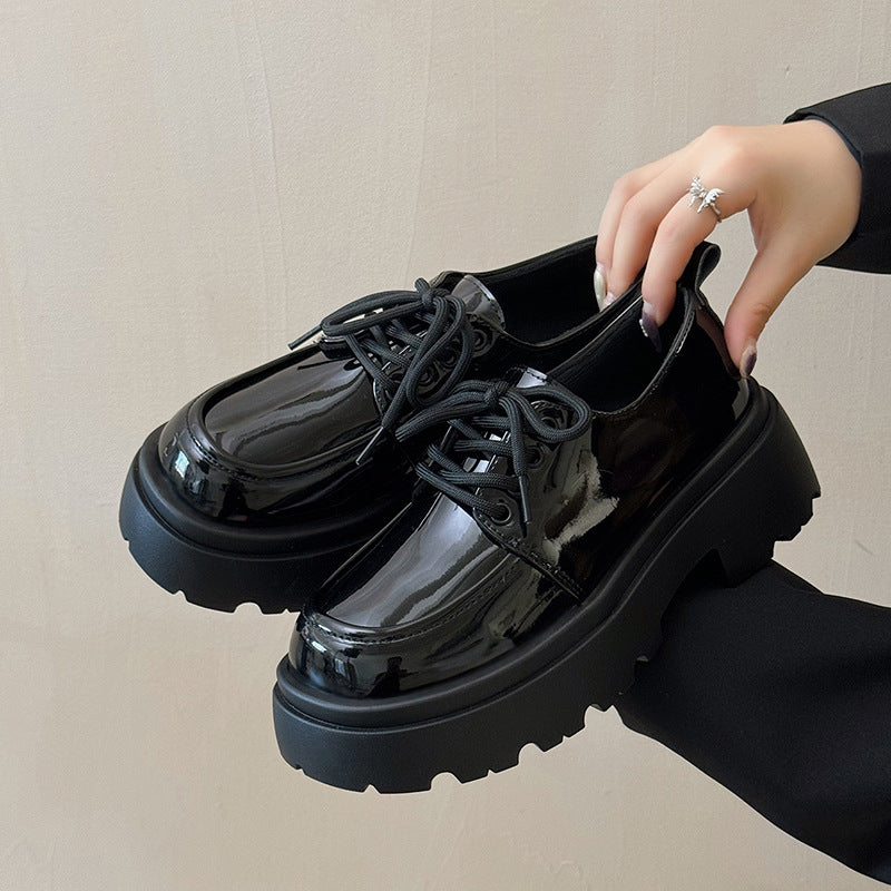 Women's British Style Platform Authentic Mary Jane Loafers