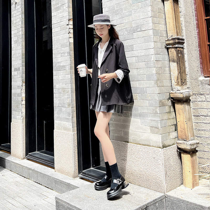 Female Style Hot Uniform Raise The Bottom Women's Shoes