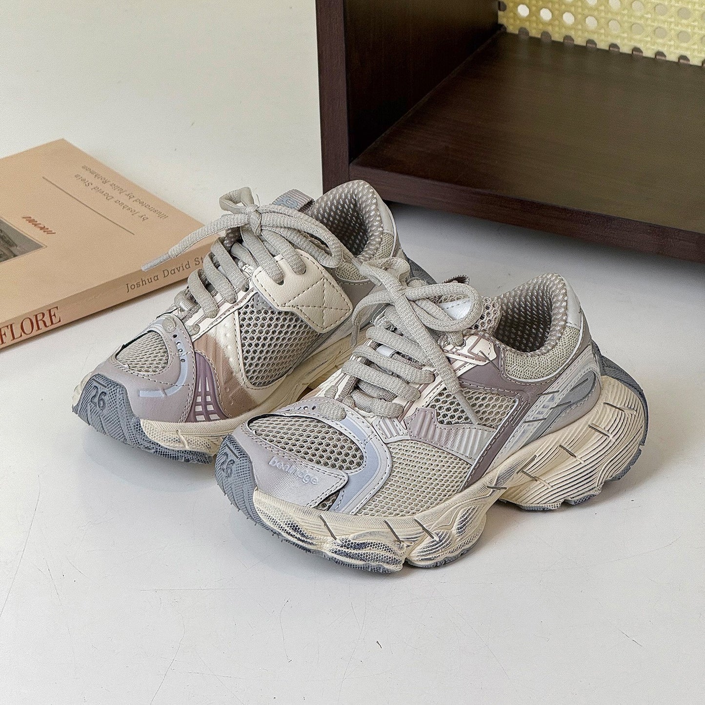 Children's Stapler Dad Fashion Trend Boys Running Kid's Sneakers