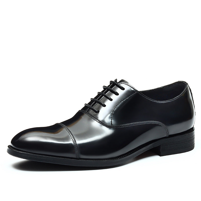 Men's Formal Wear Business Genuine Pointed Oxford Leather Shoes