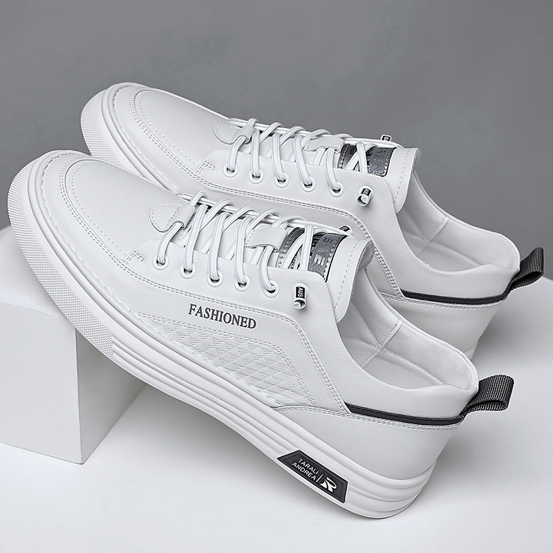 Men's Summer White Versatile Breathable Fashion Sports Sneakers