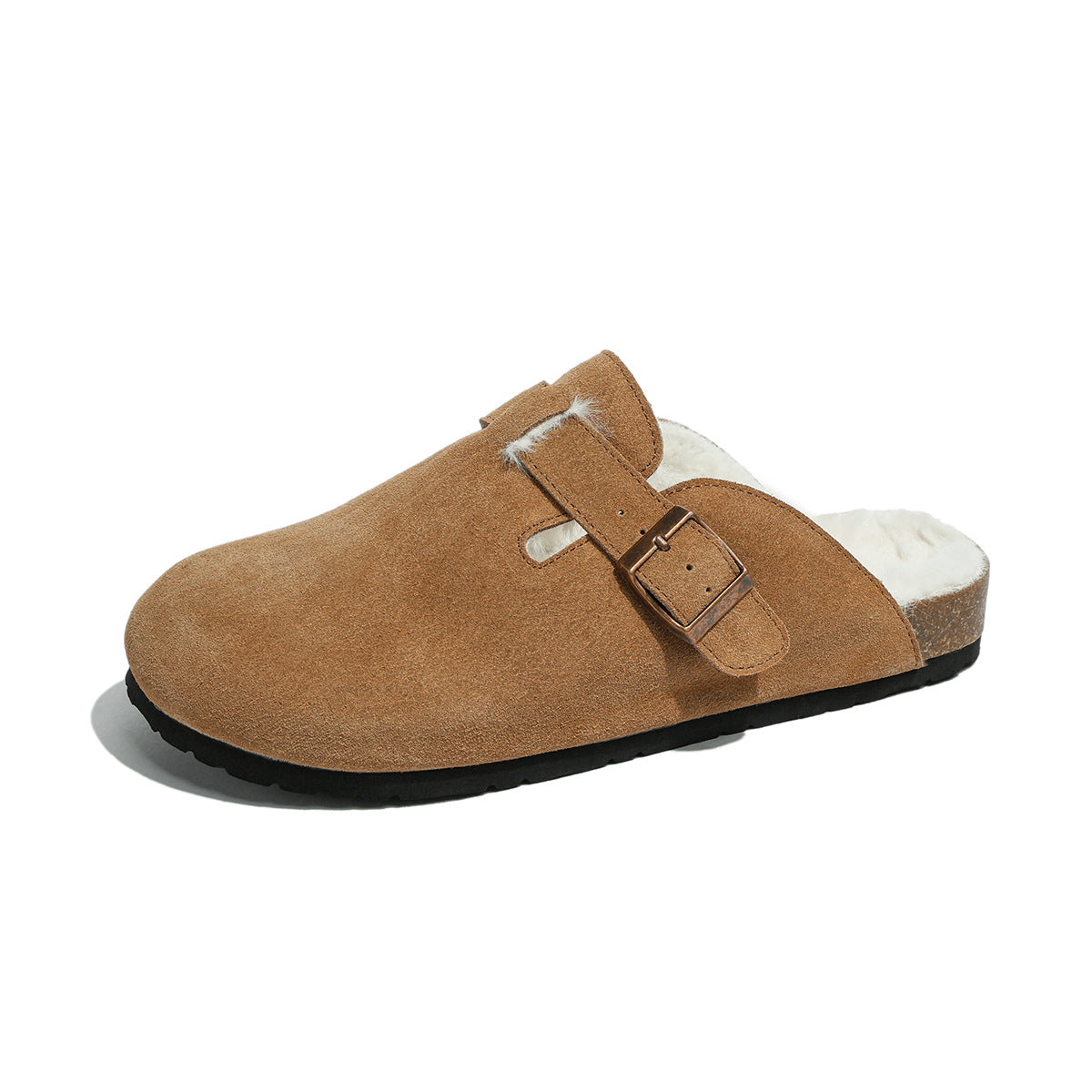 Women's Thick Bottom Half Couple Lazy Vintage Slippers