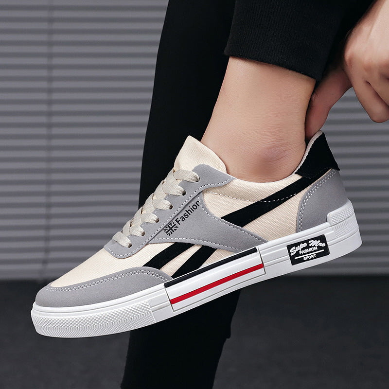 Men's Sports Breathable White Trendy Wild Spring Casual Shoes