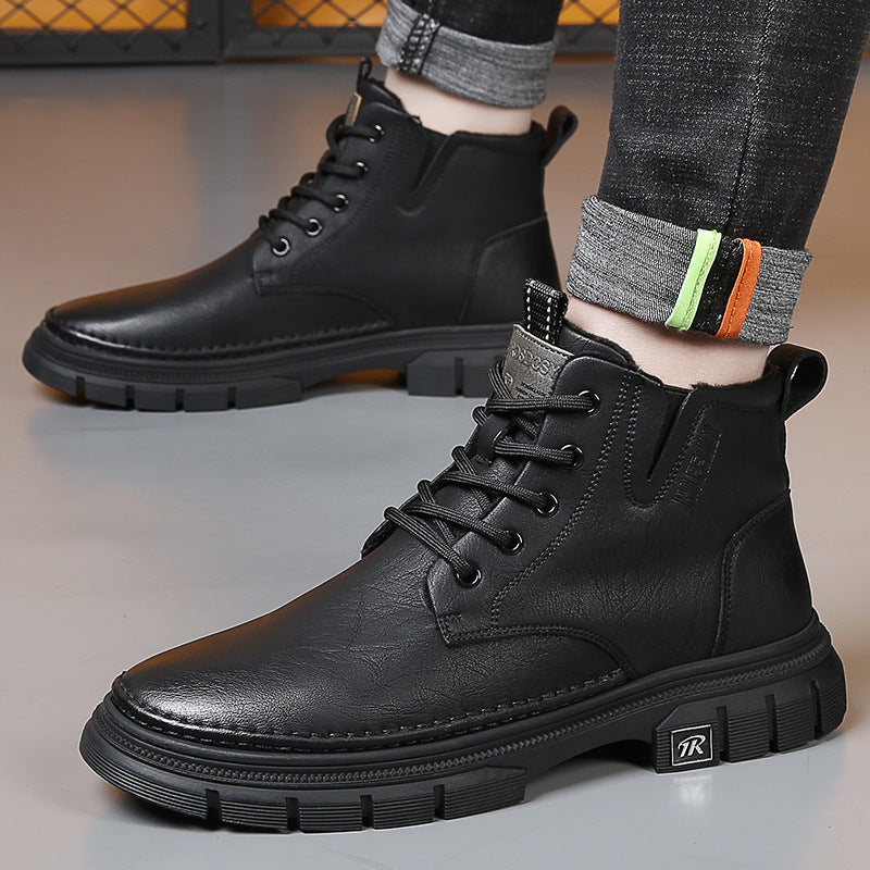 Men's Winter Martin Genuine Retro American British Boots