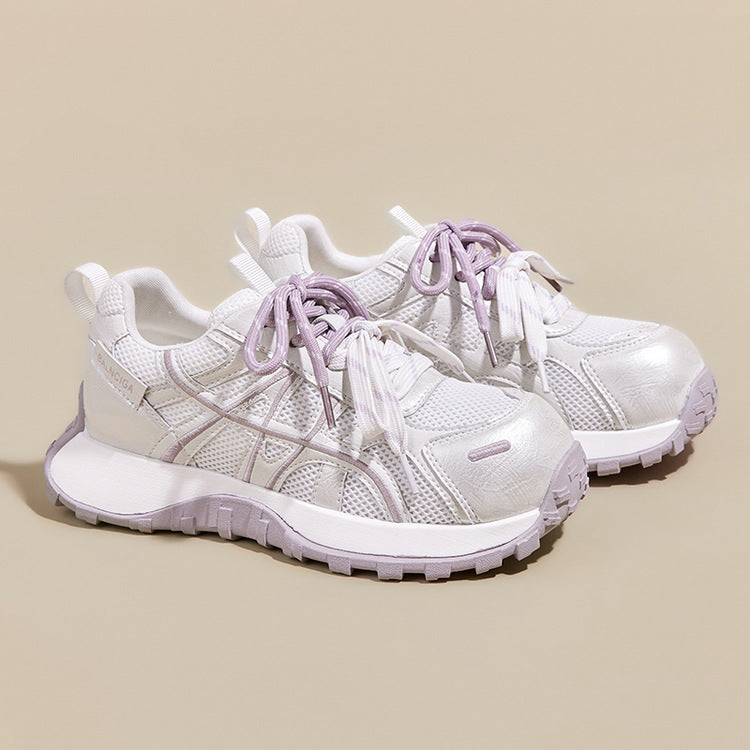 Women's Authentic Clunky Breathable Mesh Lightweight Platform Men's Shoes