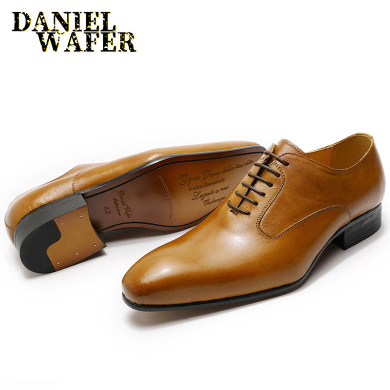 Men's Handmade Elegant Wedding Business Formal Wear Men's Shoes