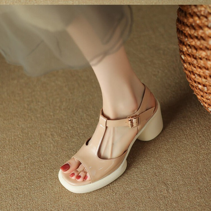 Women's Limited Sizes Special Offer Thick Bottom Heels