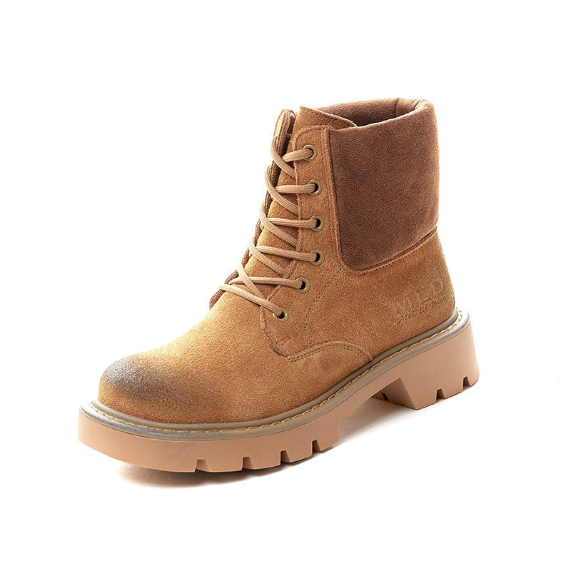 Women's & Men's Wang Vintage Martin Couple Big Chunky Snow Boots