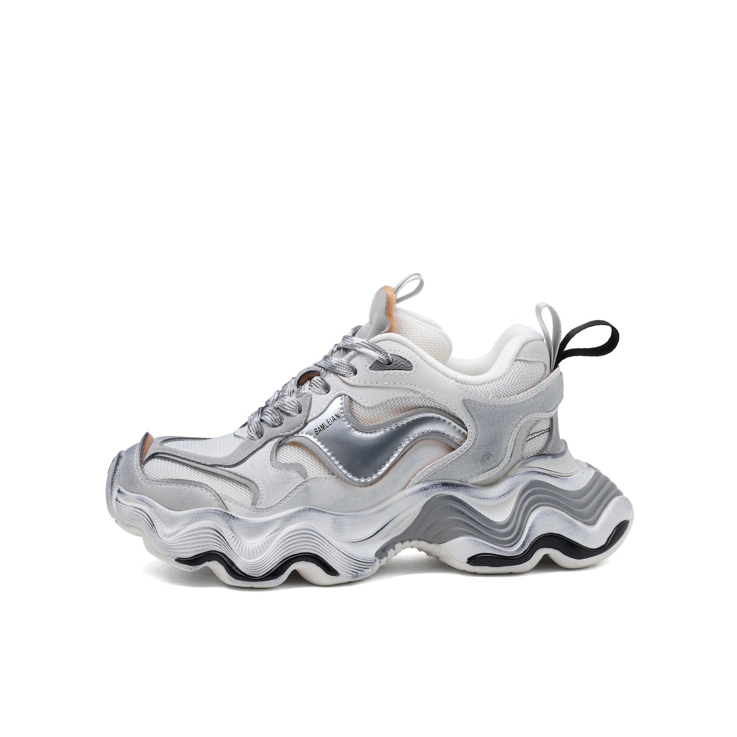 Women's & Men's Sier Wave Platform Dad Height Increasing Casual Shoes