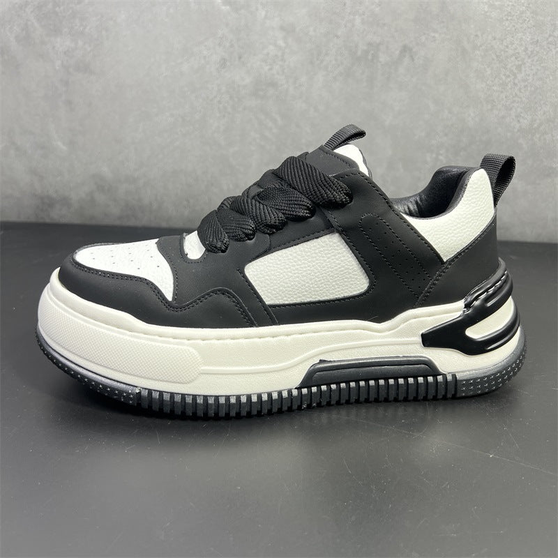 Men's Popular Breathable Increased Fashionable Platform Men's Shoes