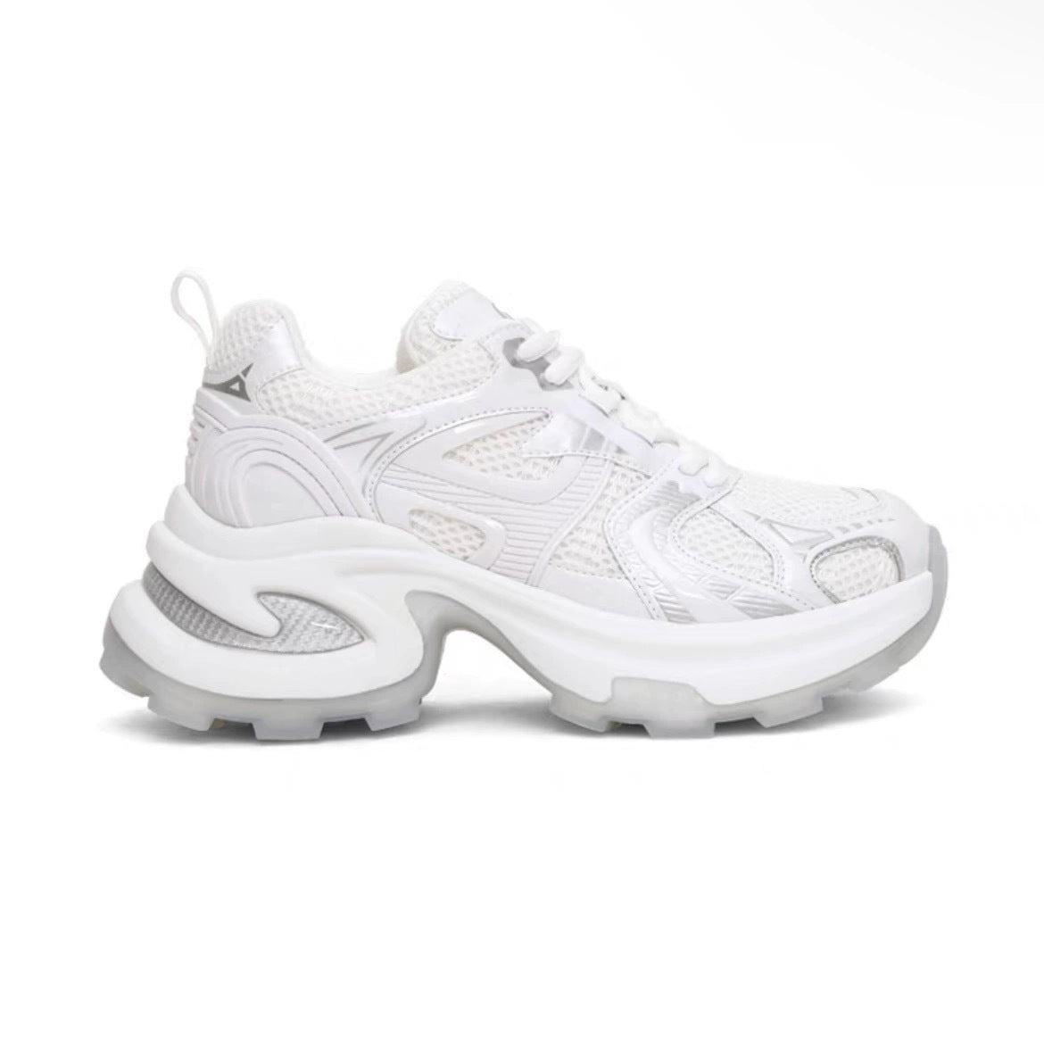 Women's Sier Thick Bottom Heightened Daddy Mesh Breathable Sneakers