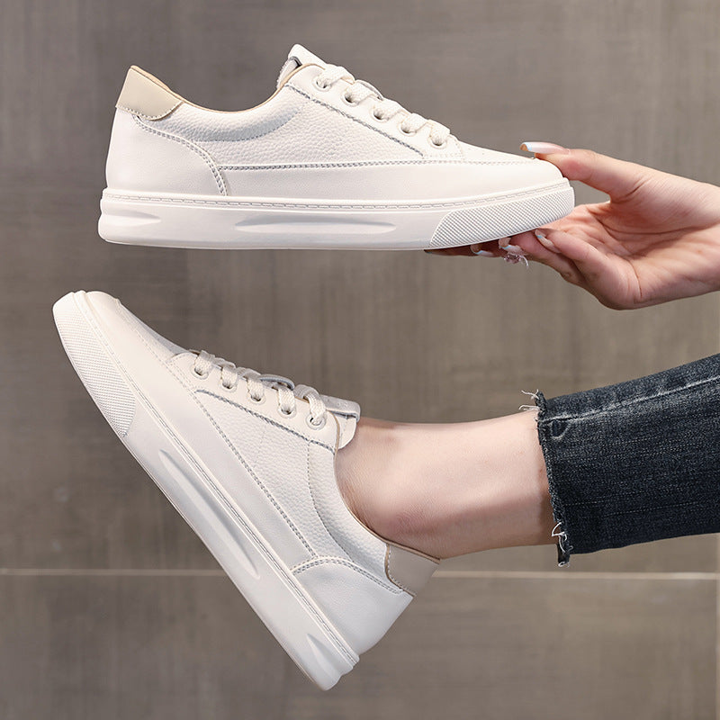 Women's White Fashion Classic Style Sports Skate Casual Shoes