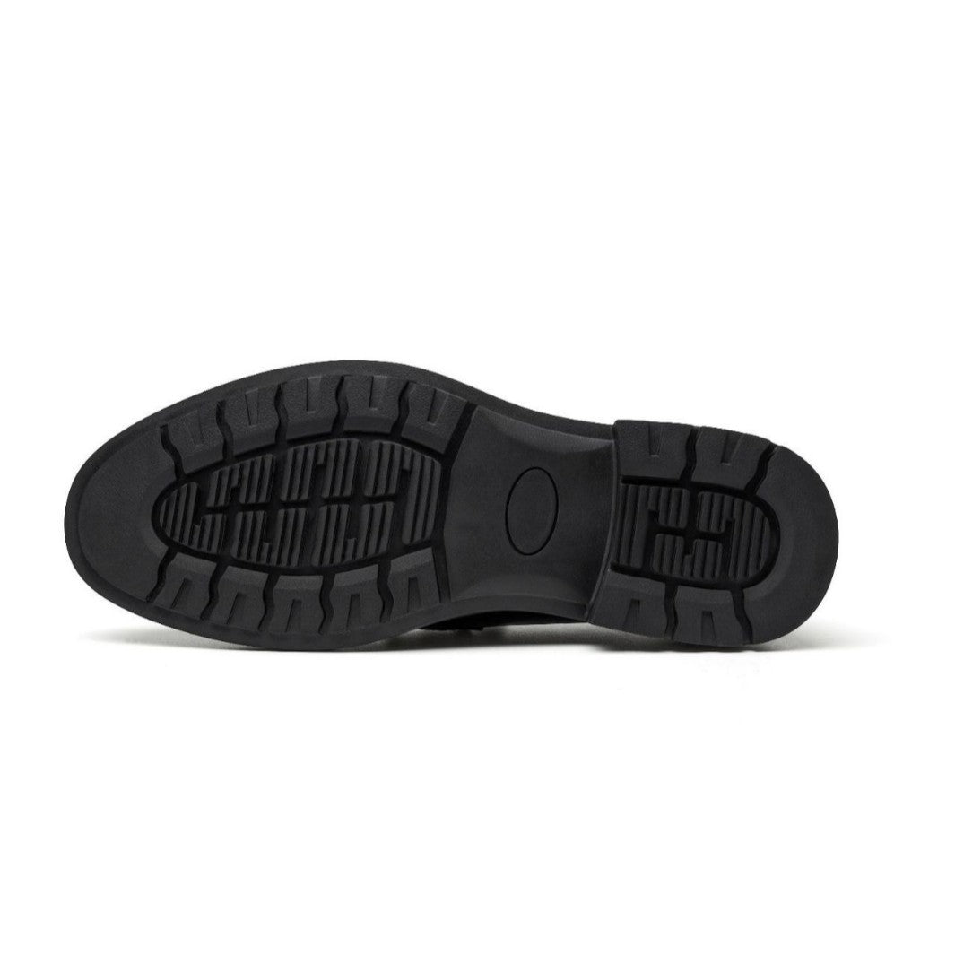 Men's British Style Business Pointed Formal Slip-on Leather Shoes