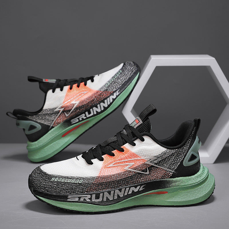 Men's Plate Running Fashion Summer Mesh Breathable Sneakers