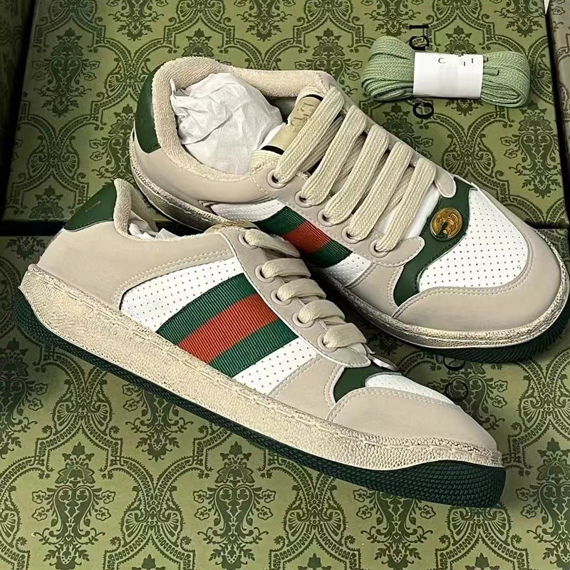 Women's & Men's Retro Distressed Dirty Presbyopic Golden Goose Casual Shoes