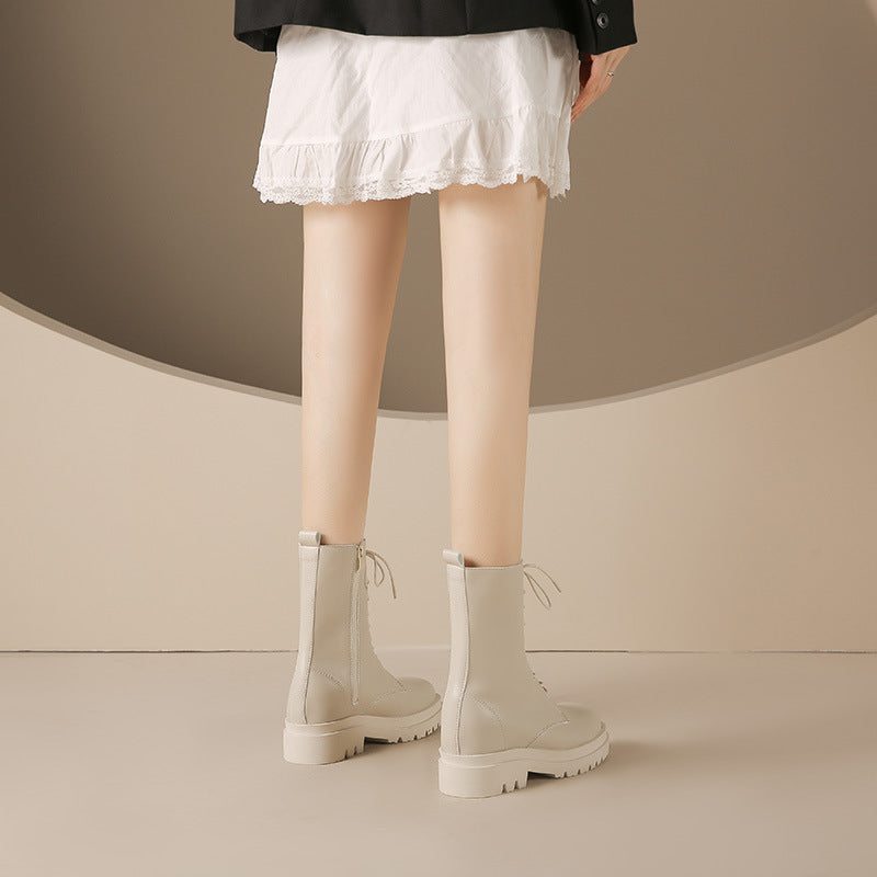 Size Platform Martin Female Height Increasing Insole Boots