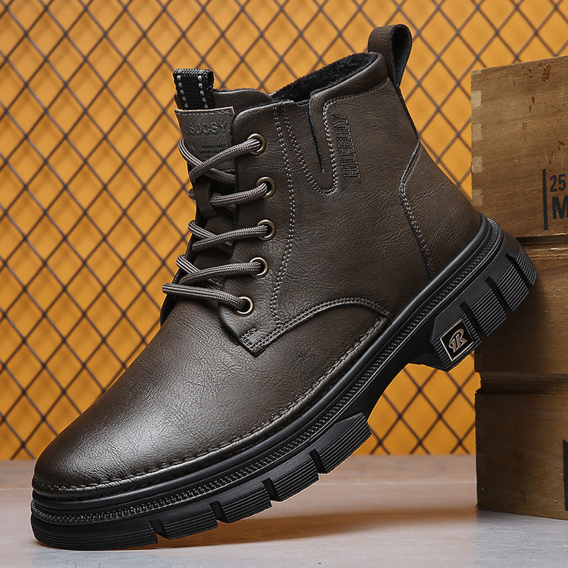 Men's Winter Martin Genuine Retro American British Boots