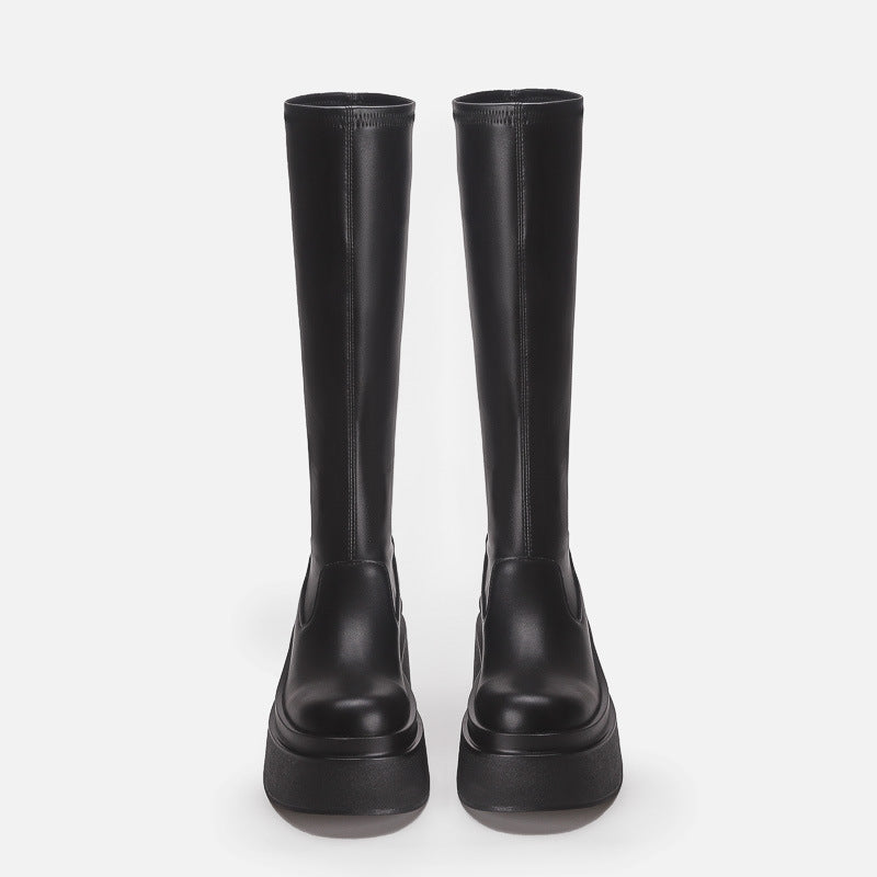 Thigh High Leg Height Increased Wrapping Boots