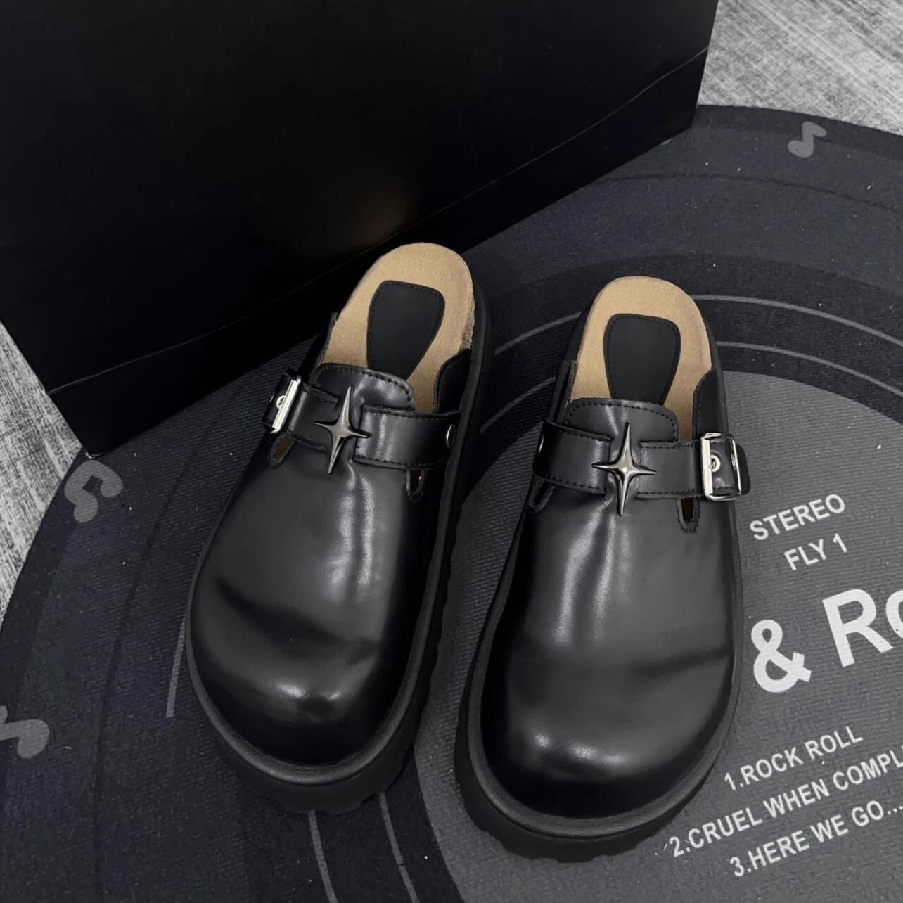 Outer Wear Thick Bottom Increased Genuine Slippers