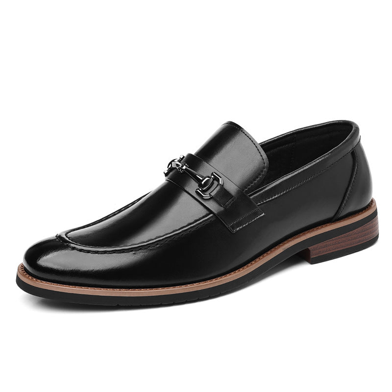 Size Formal Wear Low Soft Bottom Surface Men's Business Leather Shoes