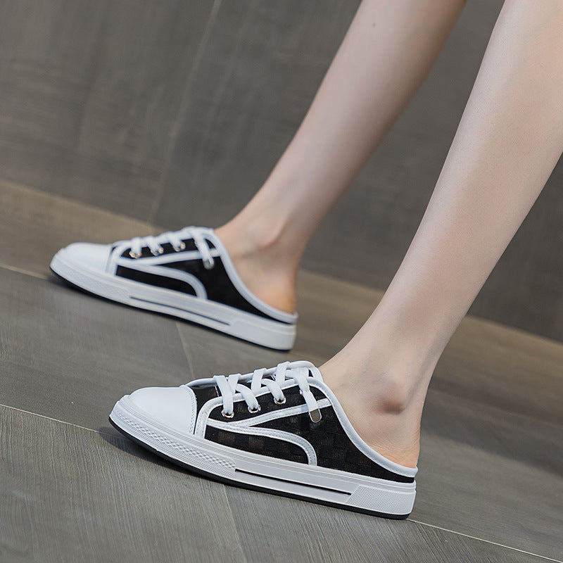 Women's Summer Round Toe Outer Wear Lazy Casual Shoes