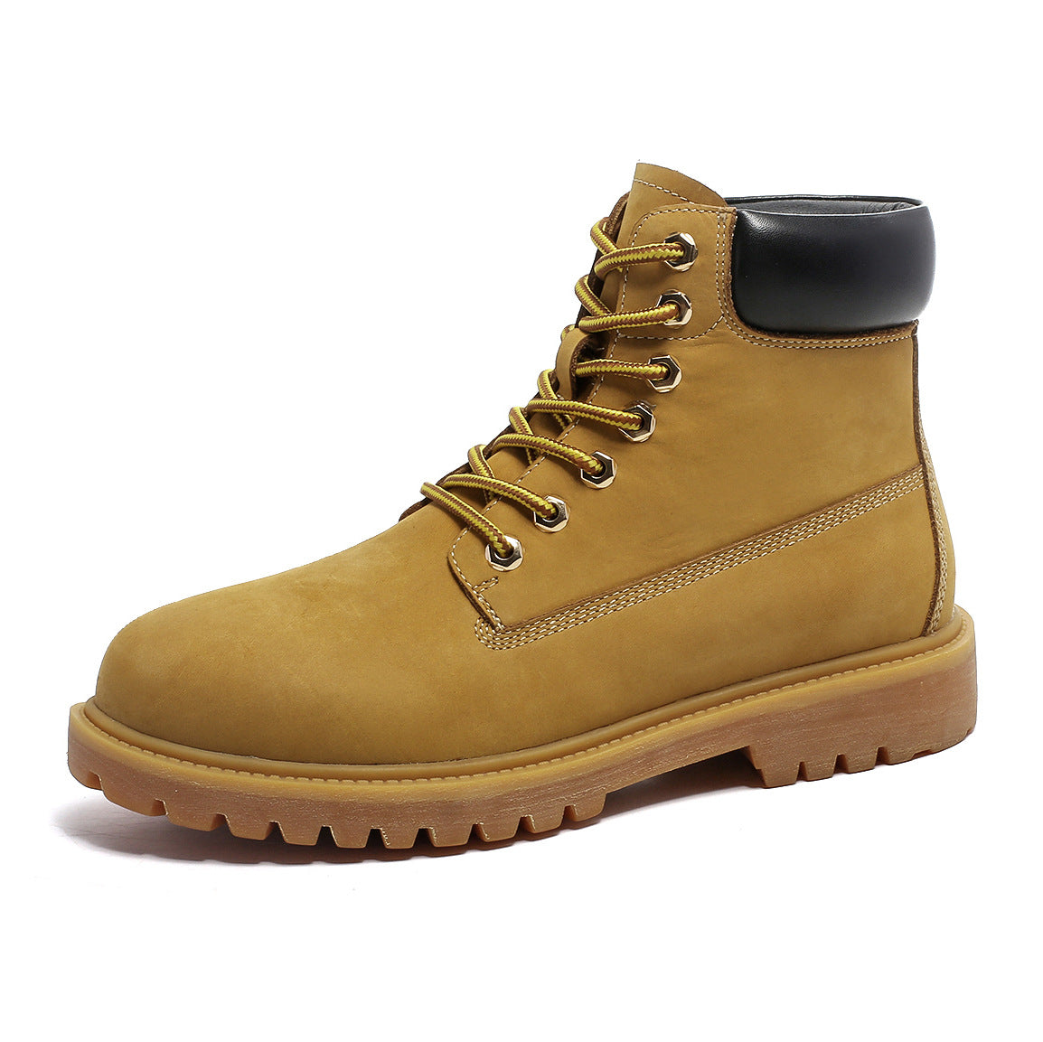 Men's Lan Oxford Outsole Motorcycle Tooling Big Boots