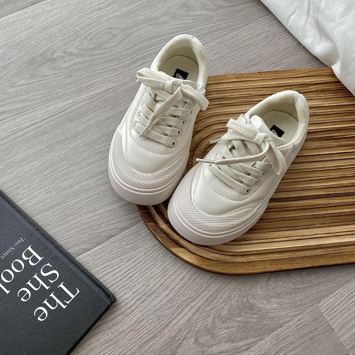 Children's Top Middle Big Korean Style Soft Kid's Sneakers