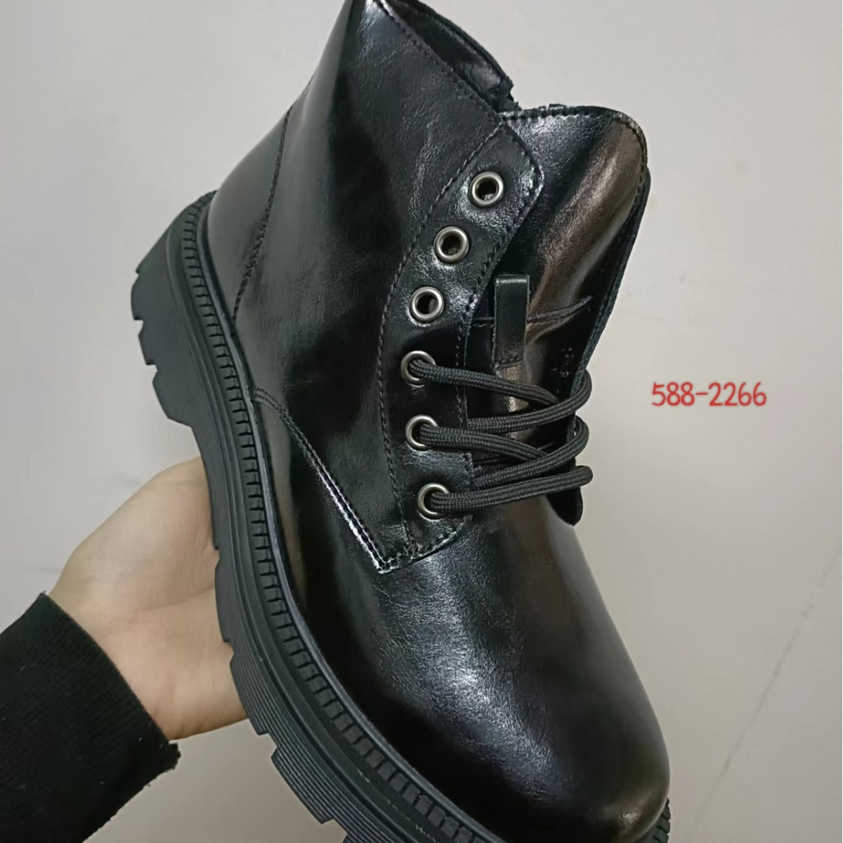 Men's Martin Thick Sole Increased Knight Boots