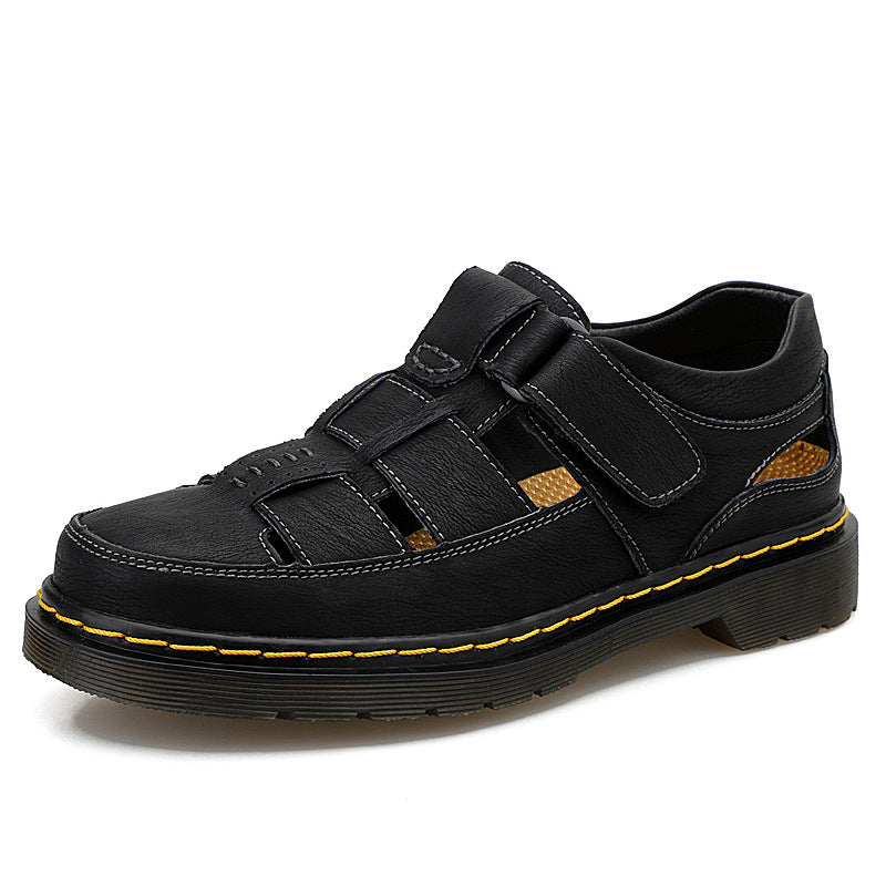 Men's Summer Plus Size Pump Sports Hollow Sandals
