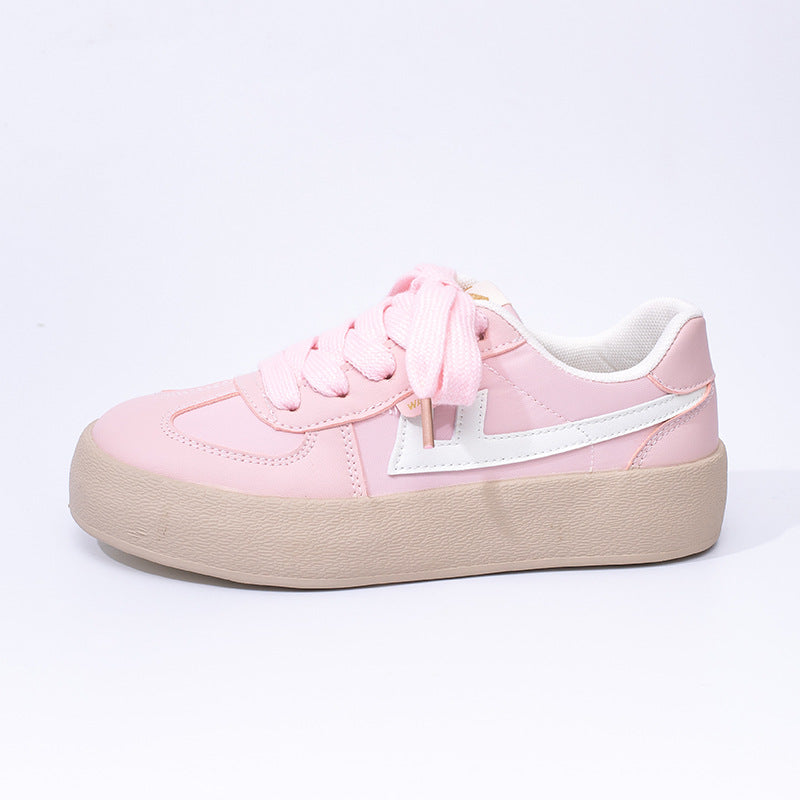 Women's & Men's Warrior Lightweight Retro Moral Training Round Platform Women's Casual Shoes