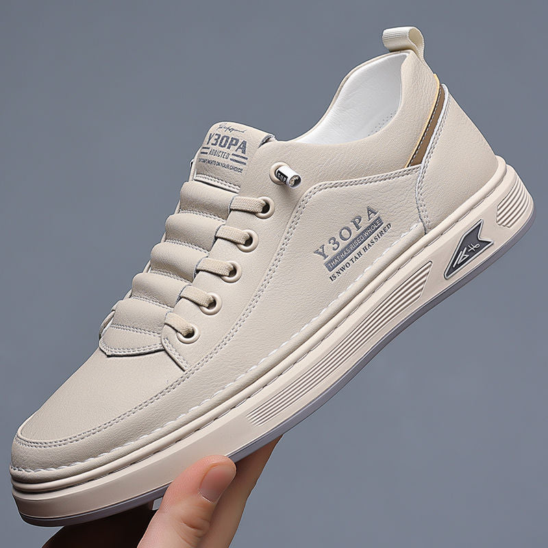 Casual Men's Graceful Fashion Breathable White Casual Shoes