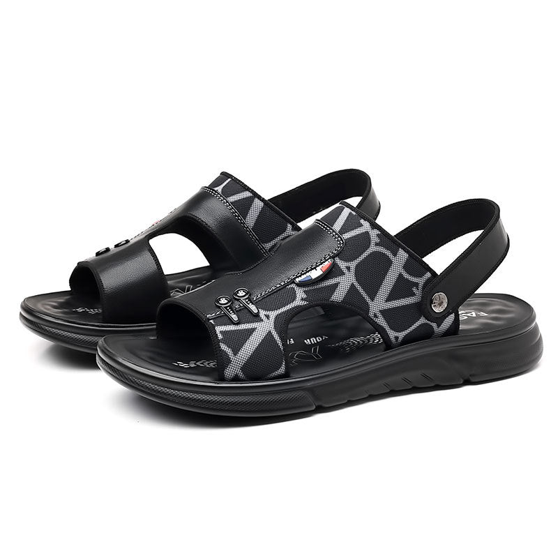 Men's Summer Two-way Beach Soft Bottom Fashion Sandals