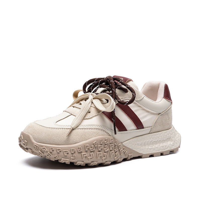Women's German Training Retro Autumn Color Matching Sneakers