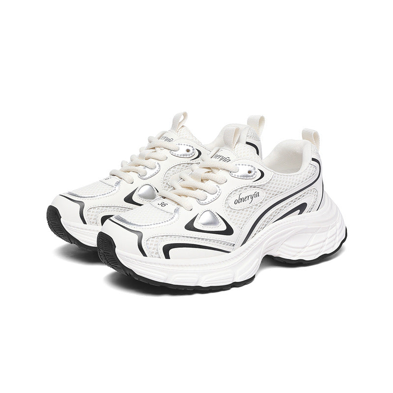 Women's Platform Dad Classy Sier Increased Sports Casual Shoes