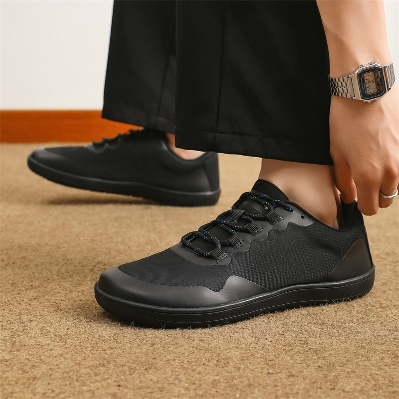 Men's Last Outdoor Leisure Breathable Mesh Cloth Fashion Low Sneakers